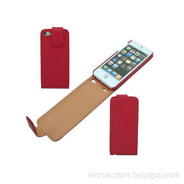 Slim flip case for iPhone 5